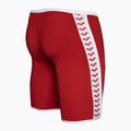 Men's arena Icons Swim Jammer Solid red/white 3