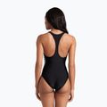 Women's one-piece swimsuit arena Icons Racer Back Solid black / white 7