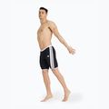 Men's arena Icons Swim Jammer Solid black/white 3