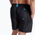 Men's swim shorts arena Fundamentals Boxer R black/white 9