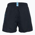 Arena Fundamentals Logo JR Boxer R navy/turquoise children's swim boxers 2