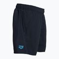 Arena Fundamentals Logo JR Boxer R navy/turquoise children's swim boxers 3