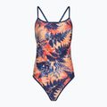 Women's one-piece swimsuit arena Reversible Swimsuit Challenge Back navy/multi