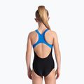 Children's one-piece swimsuit arena Kikko V Swim Pro Back black/blue china 7