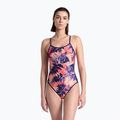 Women's one-piece swimsuit arena Reversible Swimsuit Challenge Back navy/multi 7