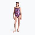 Women's one-piece swimsuit arena Reversible Swimsuit Challenge Back navy/multi 10