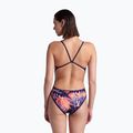 Women's one-piece swimsuit arena Reversible Swimsuit Challenge Back navy/multi 11