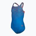 Children's one-piece swimsuit arena Kikko V Swim Pro Back blue china/calypso coral 2