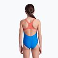 Children's one-piece swimsuit arena Kikko V Swim Pro Back blue china/calypso coral 7