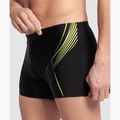 Men's swim boxers Arena Dive Swim Short black/soft green 4