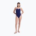 Women's one-piece swimsuit arena Icons Super Fly Back Solid navy / white / red multi 6