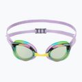Arena Python Mirror green/violet/green swimming goggles 2