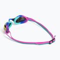Swim goggles arena Python Mirror turquoise/water/fuchsia 3