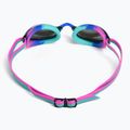 Swim goggles arena Python Mirror turquoise/water/fuchsia 5