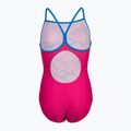 Arena Daly Light Drop Back freak rose/blue china children's one-piece swimsuit 3