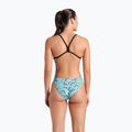 Arena Escape Challenge Back black/water blue multi women's one-piece swimsuit 3