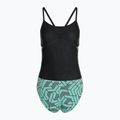 Arena Escape Challenge Back black/water blue multi women's one-piece swimsuit 2