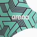 Arena Escape Challenge Back black/water blue multi women's one-piece swimsuit 3