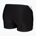 Men's arena Stripe Swim Boxers Short black/white/multi 4