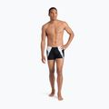 Men's arena Stripe Swim Boxers Short black/white/multi 6