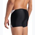 Men's arena Stripe Swim Boxers Short black/white/multi 9