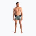 Men's arena Stripe Swim Boxers Short sage/black/multi 2