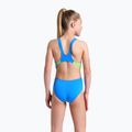 Arena Star Shaped Swim Tech L blue river/soft green/multi children's one-piece swimsuit 7