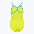 Arena Star Graphic Lightdrop Back soft green / turquoise children's one-piece swimsuit 2