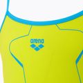 Arena Star Graphic Lightdrop Back soft green / turquoise children's one-piece swimsuit 3