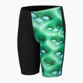 Children's arena Foam Swim Jammer black/soft green multi 3