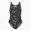 Children's one-piece swimsuit arena Escape Swim Tech L black/team black