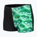 Children's swimming boxers arena Foam Swim Short black/soft green multi 3
