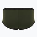 Men's swimming boxer shorts arena One Low Waist Short Big Logo dark sage/black 2