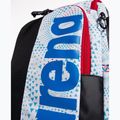Arena Spiky III 45 l Allover fireflow / white swimming backpack 5