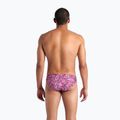 Men's arena Pink Dahlia shocking pink/multi swimming briefs 3