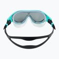 Children's swimming mask arena The One Mask dark smoke/ water/ black 4