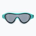 Children's swimming mask arena The One Mask dark smoke/ water/ black 4