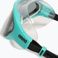 Children's swimming mask arena The One Mask dark smoke/ water/ black 6