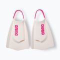Swimming fins Arena Powerfin Pro II white/shocking pink