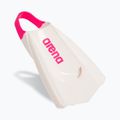 Swimming fins Arena Powerfin Pro II white/shocking pink 2