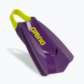 Swimming fins Arena Powerfin Pro II plum/artic lime 2