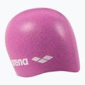 Swim cap arena Silicone Cap pink multi 3