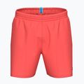 Men's swim shorts arena Bywayx R calypso coral/dark purple