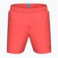 Men's swim shorts arena Fundamentals Boxer R dark purple/calypso coral