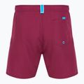 Men's swim shorts arena Fundamentals Boxer R dark purple/calypso coral 2