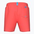 Men's swim shorts arena Fundamentals Boxer R calypso coral/dark purple 2