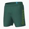Men's swim shorts arena Fundamentals Arena Logo Boxer R artic lime/mangrove