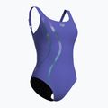 Women's one-piece swimsuit arena Ginevra Wing Back violet 3