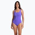 Women's one-piece swimsuit arena Ginevra Wing Back violet 5