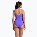 Women's one-piece swimsuit arena Ginevra Wing Back violet 7